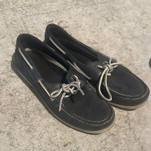 Classic Navy Boat Shoes